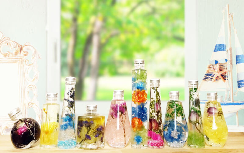 ハーバリウム通販販売店PAVO 花材オイル瓶ハーバリウムキット ハーバリウムとは?