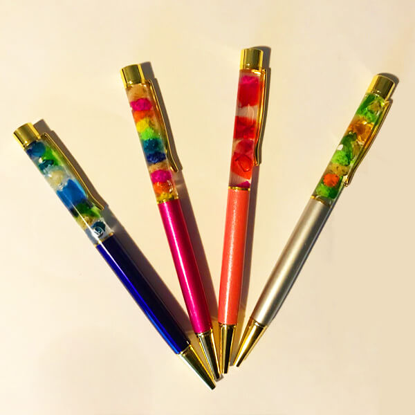 ハーバリウムボールペン手作りキット ボールペン花材オイル説明書セット