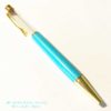 ハーバリウムボールペン手作りキット ターコイズブルー色 ボールペン花材オイル説明書セット ハーバリウムペン ハーバリウム通販販売店ＰＡＶＯ