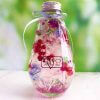 ハーバリウム [Frutas] お祝いや内祝いに ピンク × レッド ピンク色 × 赤色 電球型ガラス瓶ボトル