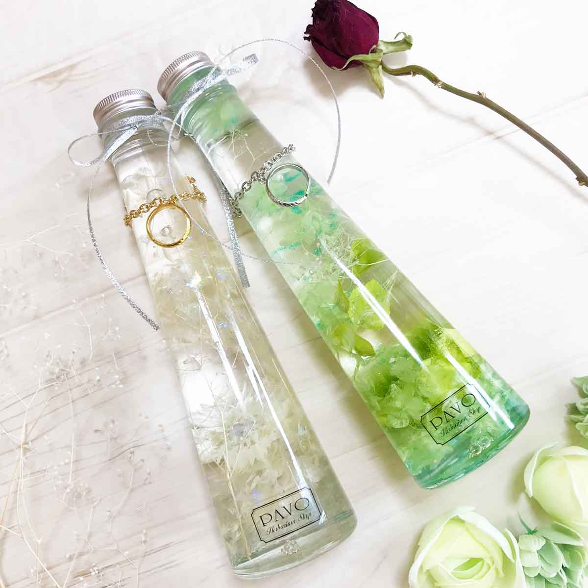 ハーバリウム [Weddi] 結婚祝い の プレゼント 内祝 に2