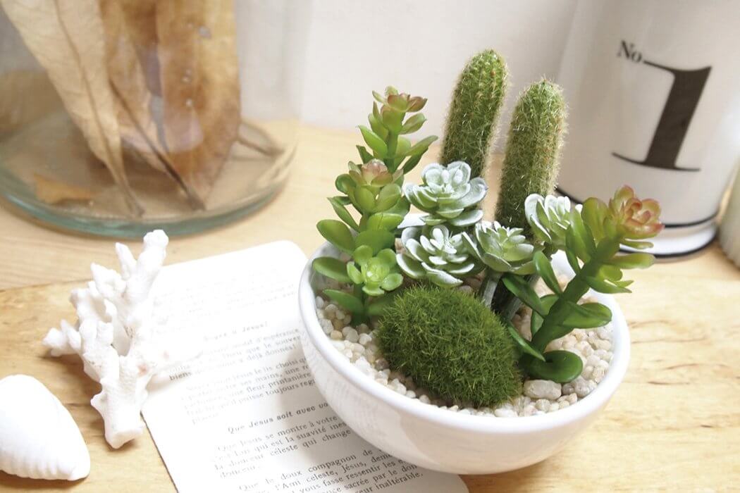 観葉植物 造花 ミニ インテリア 消臭 CT触媒 フェイクグリーン 人工 アーティフィシャルグリーン 植物