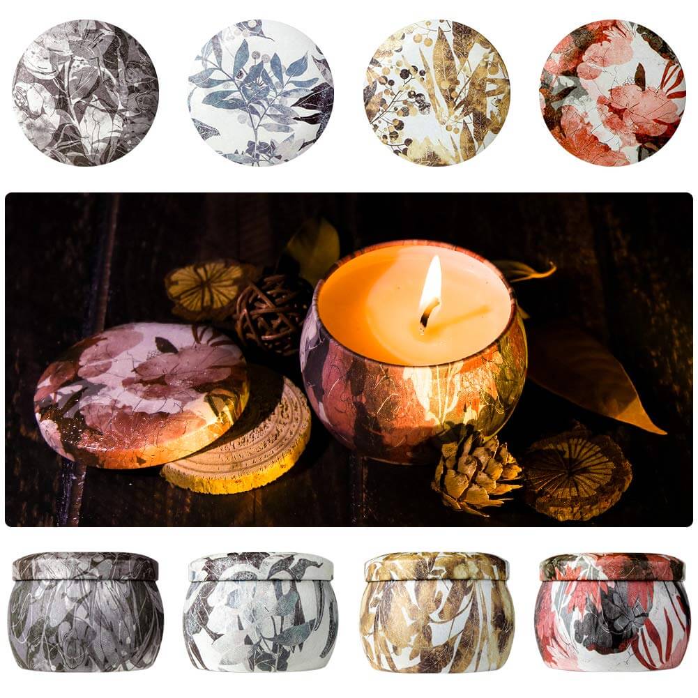 キャンドル アロマキャンドル ハーバリウム柄 ロウソク ローソク 蝋燭 ろうそく ワックス ルームフレグランス リビング インテリア おしゃれ リラックス 香り かわいい 女性 お母さん 彼女 誕生日 結婚祝い ウェディング プレゼント ギフト 贈り物