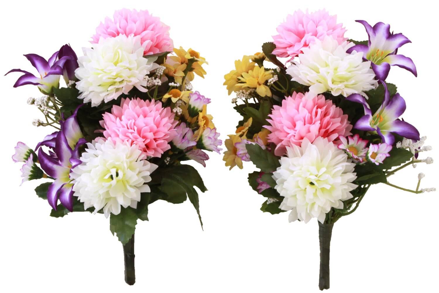 71QALogPYzL 萌木 お供え花 プリザ-ブドフラワー 仏花 お彼岸 仏壇 四十九日 法事 お盆 一周忌 月命日 お悔やみ お供え 造花 菊