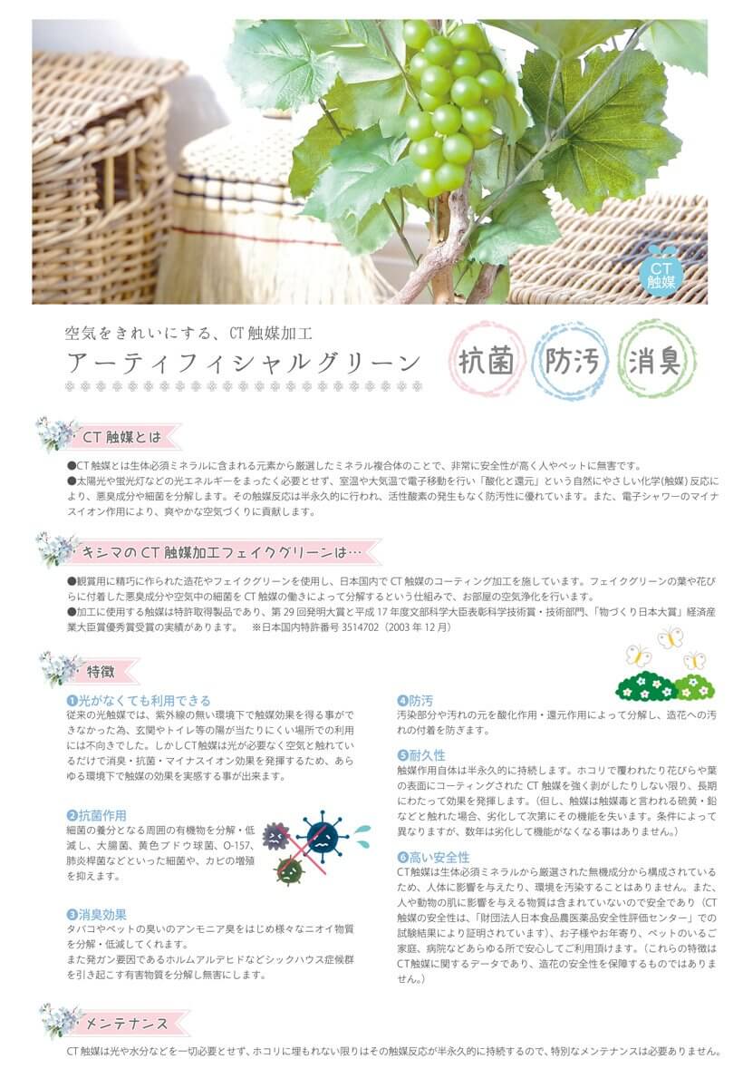 観葉植物 造花 ミニ インテリア 消臭 CT触媒 フェイクグリーン 人工 アーティフィシャルグリーン 植物