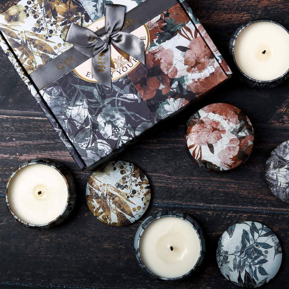 キャンドル アロマキャンドル ハーバリウム柄 ロウソク ローソク 蝋燭 ろうそく ワックス ルームフレグランス リビング インテリア おしゃれ リラックス 香り かわいい 女性 お母さん 彼女 誕生日 結婚祝い ウェディング プレゼント ギフト 贈り物