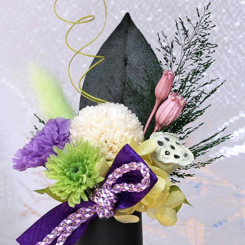 71qOZD8lslL 萌木 お供え花 プリザ-ブドフラワー 仏花 お彼岸 仏壇 四十九日 法事 お盆 一周忌 月命日 お悔やみ お供え