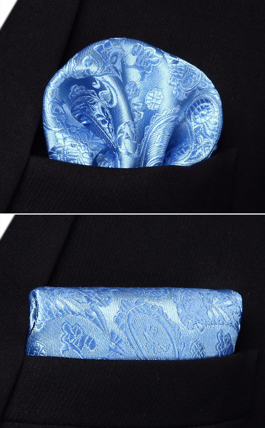 817ujk9kooL 花がら メンズ 結婚式 ネクタイ セット おしゃれ 花柄 ペイズリー柄 青 ネクタイ チーフ セット 男性 プレゼント パーティー ファッション小物 父の日 ギフト 誕生日 誕生日プレゼント お父さん 旦那